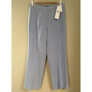 Josephine‎ Chaus Women’s Silk Linen Blend Trousers – Size 8 – Prewinkle Blue NWT
